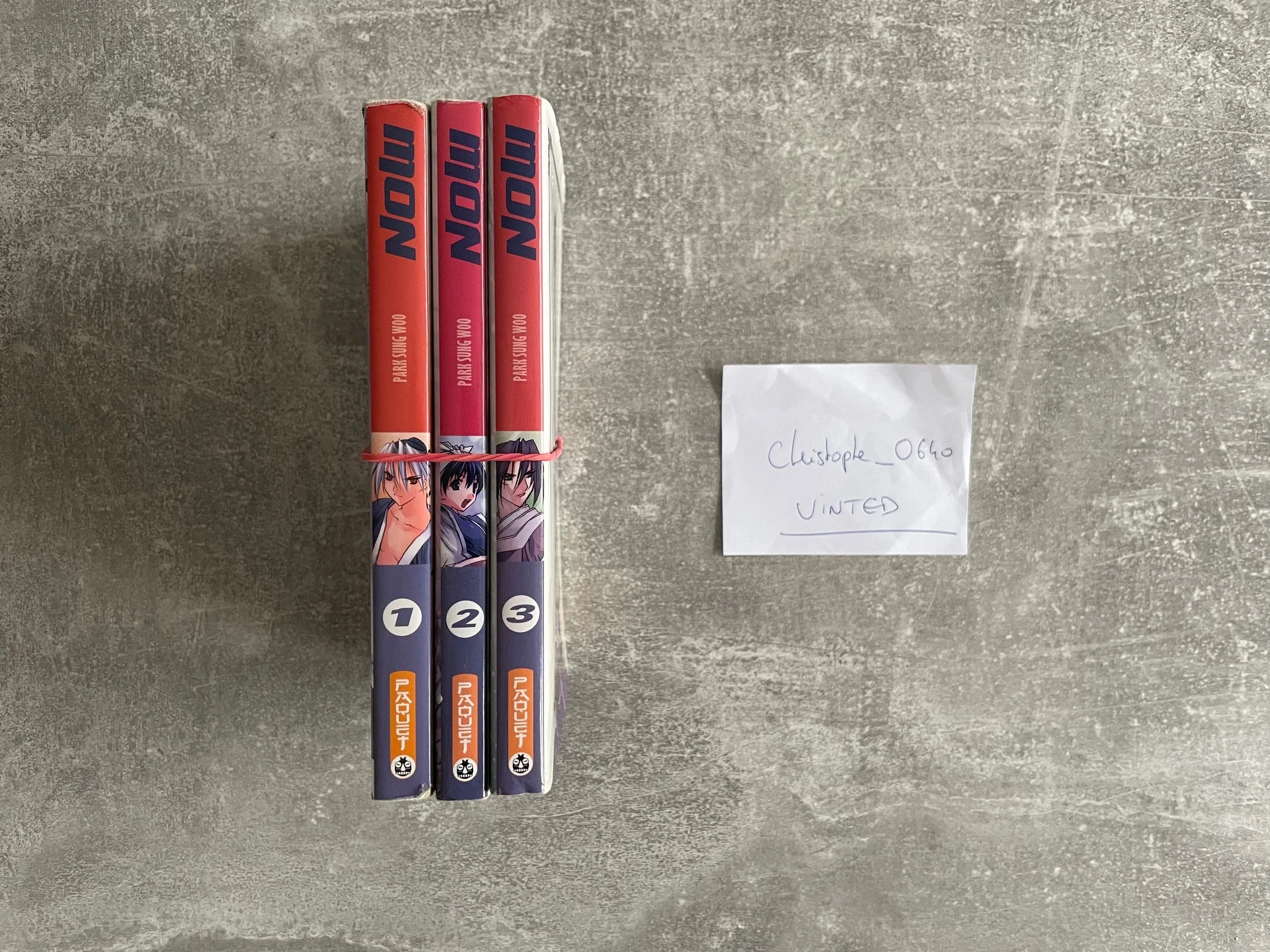 Lot de 3 mangas Now, tomes 1, 2 et 3  en version française. – photo 2